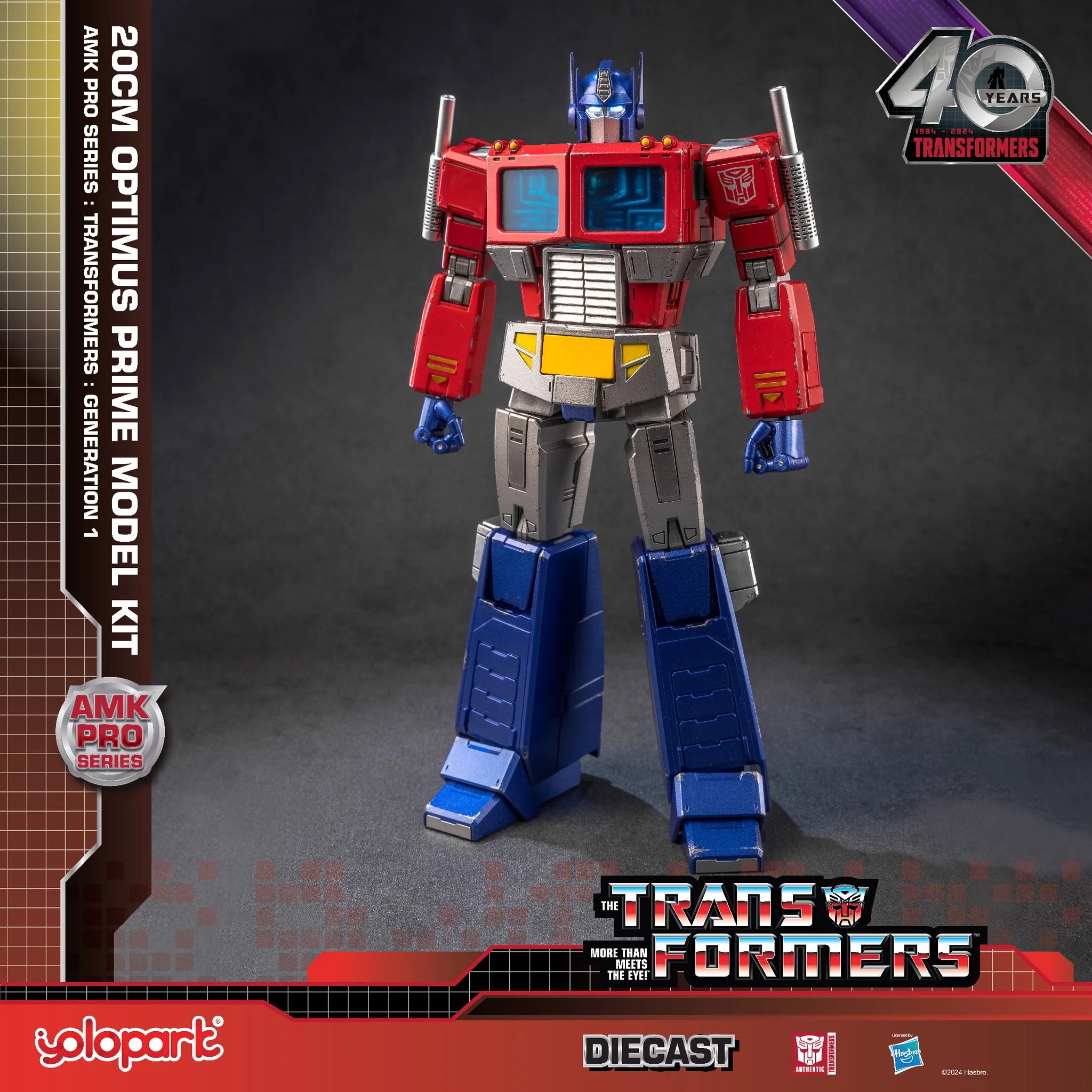 Yolopark Transformers: Generation One AMK PRO Series 20cm Optimus Prime Model Kit